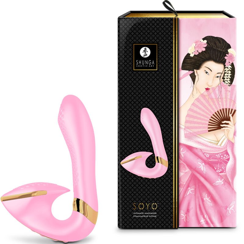 Stimolatore multiuso SOYO™ Rosa per piacere intenso e controllo totale