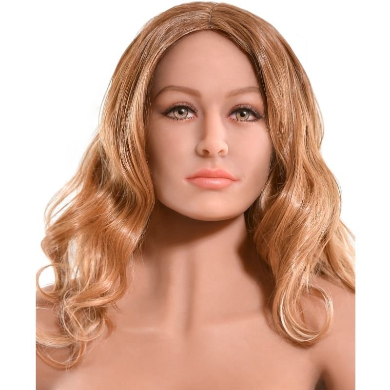 Bambola Realistica Bianca con Articolazioni Snodabili e Dettagli Premium