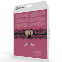 Thumbnail for Lingerie Sensuale Babydoll Nero con Fantasie Floreali e Perizoma Inclusi