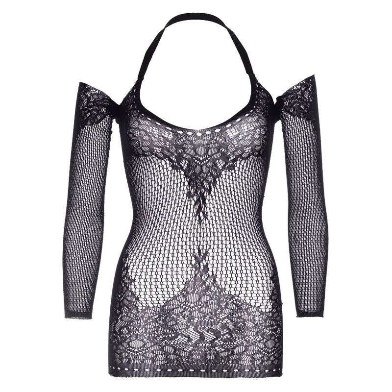 Mini Abito in Pizzo e Rete Leg Avenue Seduzione Femminile
