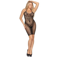 Thumbnail for Mini Abito Netta Halter Seduzione Leg Avenue Femminilità Unica