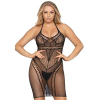 Thumbnail for Mini Abito Netta Halter Seduzione Leg Avenue Femminilità Unica