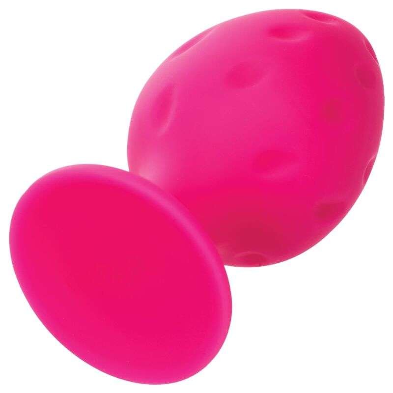 Plug anale sicuro in silicone con ventosa, varie dimensioni e resistenza all'acqua