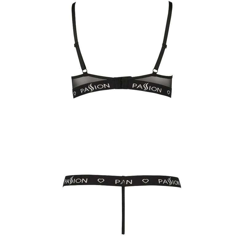 Set Kyouka Passion lingerie audace con reggiseno aperto e sostegno