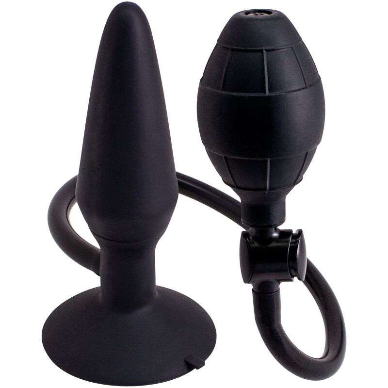 Plug gonfiabile in silicone con gonfiatore manuale – 14,5 cm di piacere