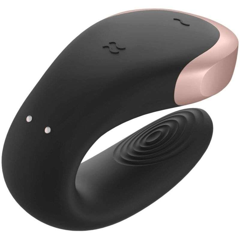 Vibratore di Lusso per Coppie con App Wireless e Metallo Prezioso