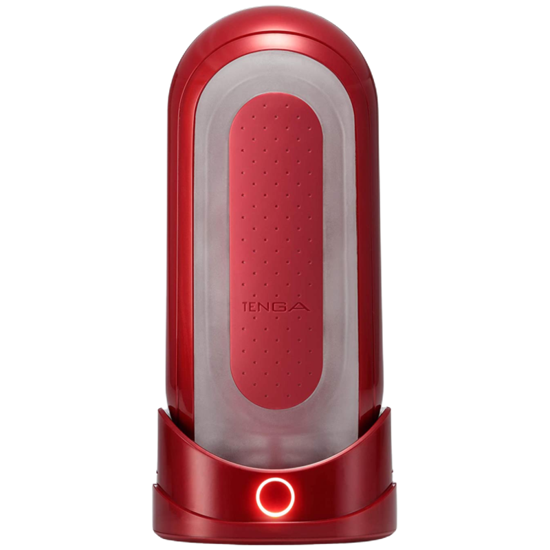Set FLIP O ZERO ROSSO con Riscaldatore e Gel Morbido per Piacere Completo