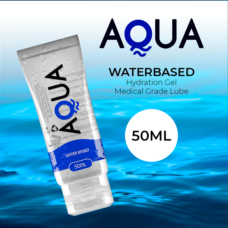 Lubrificante a Base d'Acqua Vellutato, Naturale e Sicuro in 50 ml