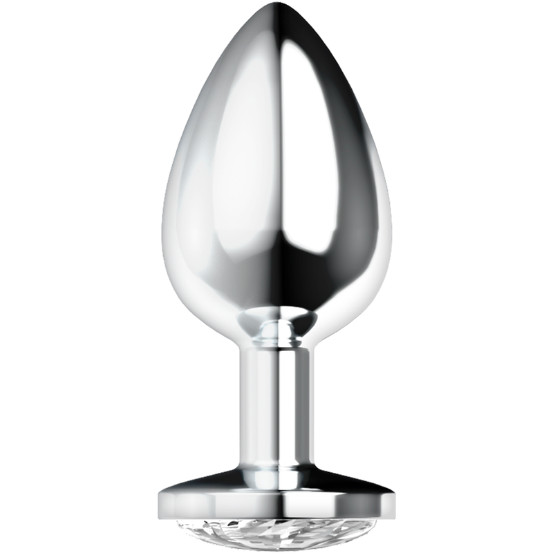 Plug anale in vetro elegante, ergonomico e facile da inserire