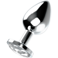 Thumbnail for Plug anale in vetro elegante, ergonomico e facile da inserire