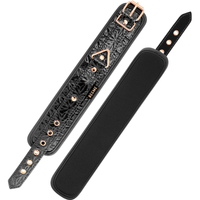 Thumbnail for Polsini bondage eleganti regolabili con fibbia in metallo e imbottitura