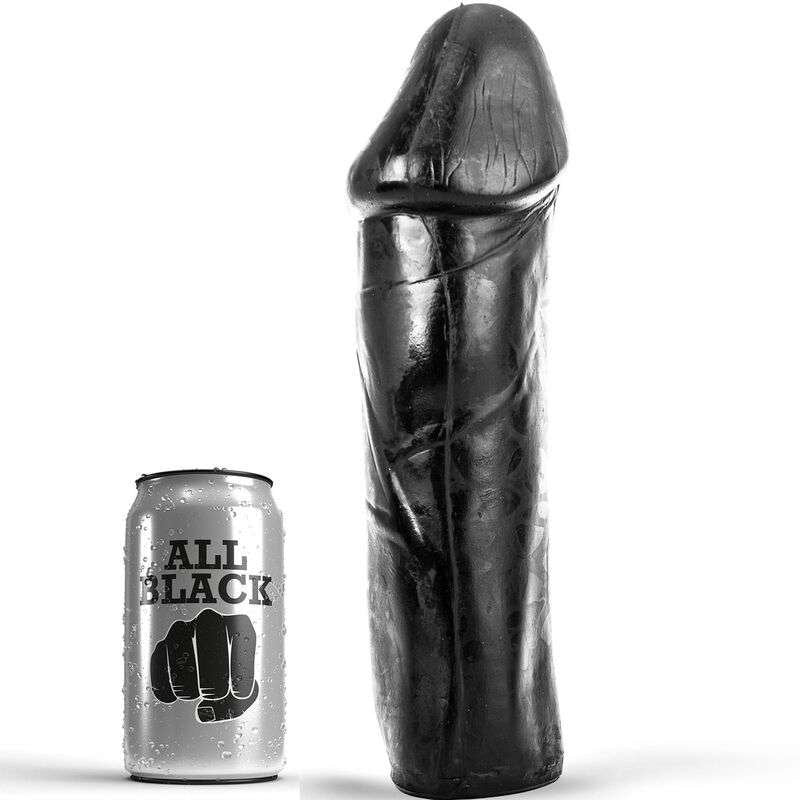 Dildo All Black con Gambo Solido - Sicuro e Intensamente Noir