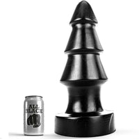 Thumbnail for Plug Anale All Black a Forma di Albero di Natale per Esperti, 40 x14 cm