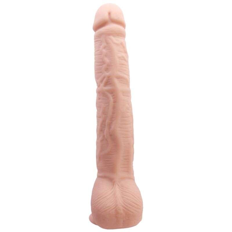 Dildo Realistico Carnoso 28 cm con Ventosa per Sesso Selvaggio