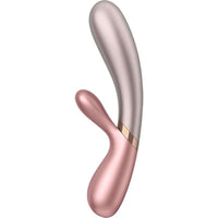 Thumbnail for Vibratore Satisfyer Hot Lover Rosa-Beige con Riscaldamento AppâStimolazione G e Clitoride