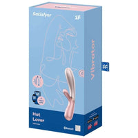 Thumbnail for Vibratore Satisfyer Hot Lover Rosa-Beige con Riscaldamento AppâStimolazione G e Clitoride