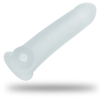 Thumbnail for Guaina Fallica in Silicone Ipoallergenico con Anello Testicoli, Maggiori Dimensioni