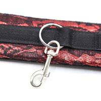 Thumbnail for Set Accessori Fetish Ohmama in Velluto Rosso e Nero, Regolabile