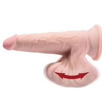 Thumbnail for Dildo King Cock Plus Triple Density Realistico con Ventosa 24,5 cm