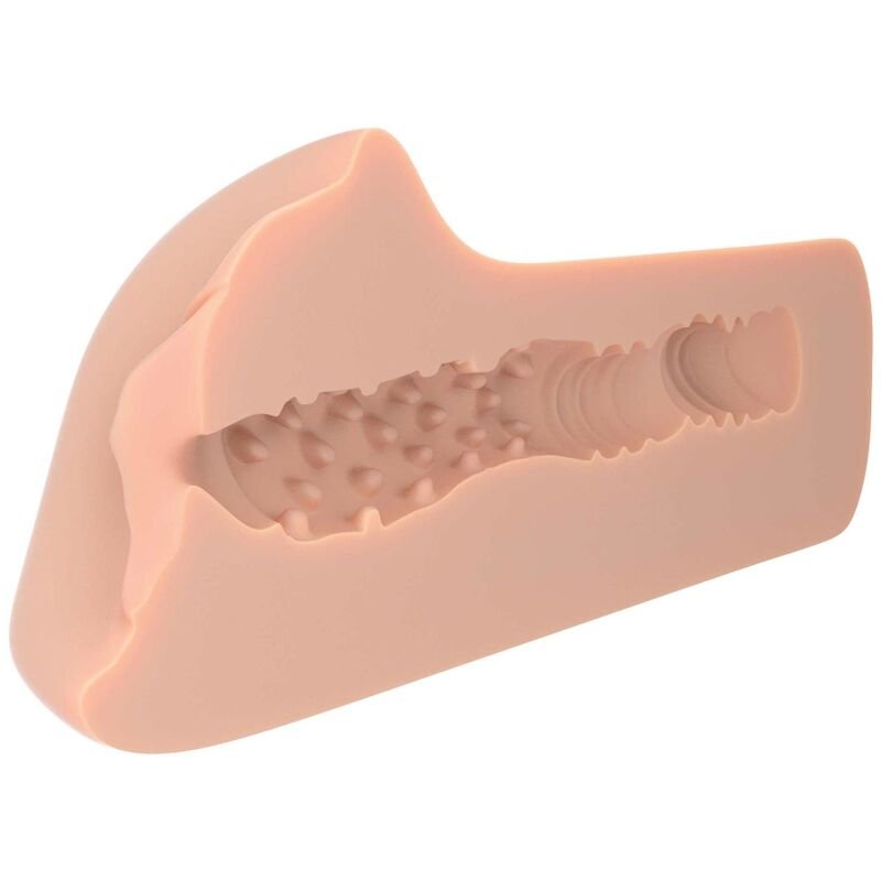Masturbatore realistico in Fanta-Flesh con dettagli intricati e tunnel a stimolazione intensa