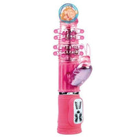 Thumbnail for Vibratore Rotante con Coniglio Stimolante Rosa 27 cm 5 Funzioni