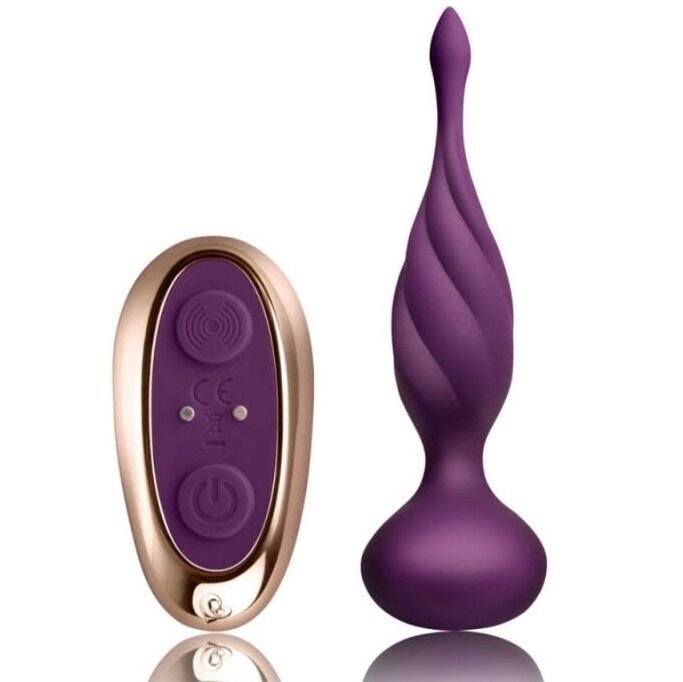 Stimolatore Anale con Telecomando e Vibrazioni Potenti - Silicone Vellutato