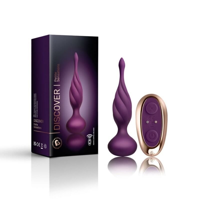 Stimolatore Anale con Telecomando e Vibrazioni Potenti - Silicone Vellutato