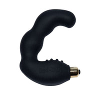 Thumbnail for Stimolatore prostata e perineo con contorni, silicone medico, nero