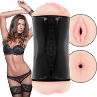 Thumbnail for Masturbatore Doppio Ingresso Vagina e Ano Realistico in TPE