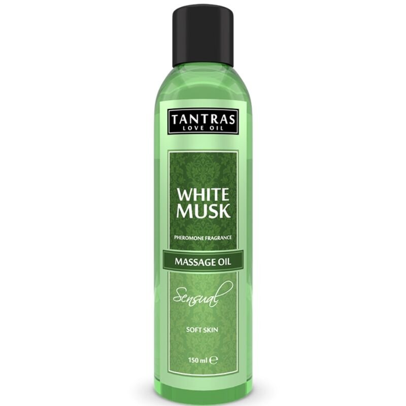 Olio da Massaggio White Musk con Feromoni - Sensualità e Benessere