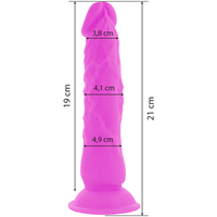 Thumbnail for Dildo telecomandato duo con controllo unico - Divertimento per due