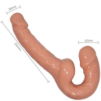 Thumbnail for Dildo a Doppia Estremità Realistico – Stimolazione G e P