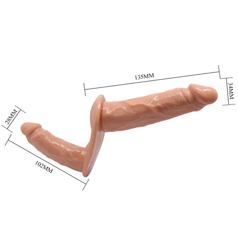 Doppio Dildo Regolabile per Piacere Intensivo e Stimolazione