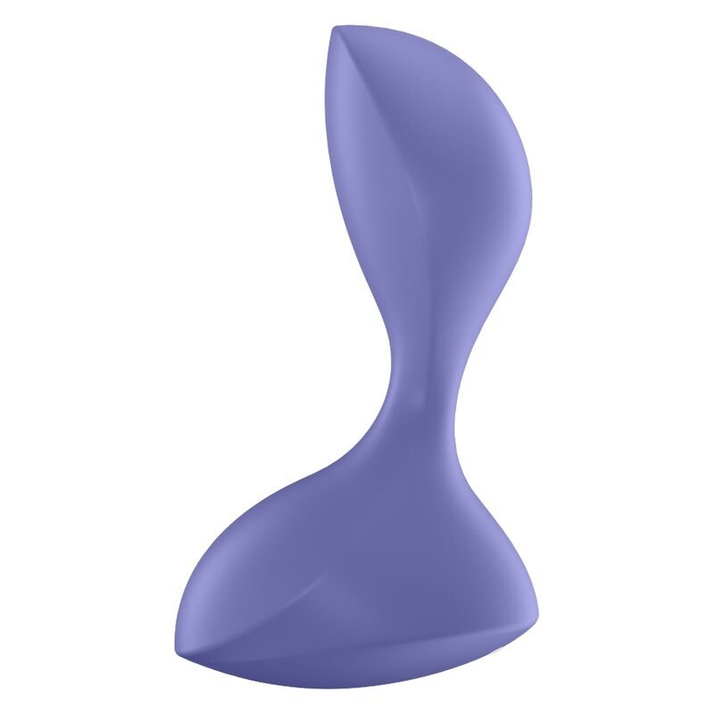 Plug Anale Vibrante Satisfyer in Silicone Lilla con App Smart