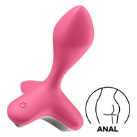 Thumbnail for Plug Vibrante Satisfyer Rosa con 12 Vibrazioni Intense e Impermeabile