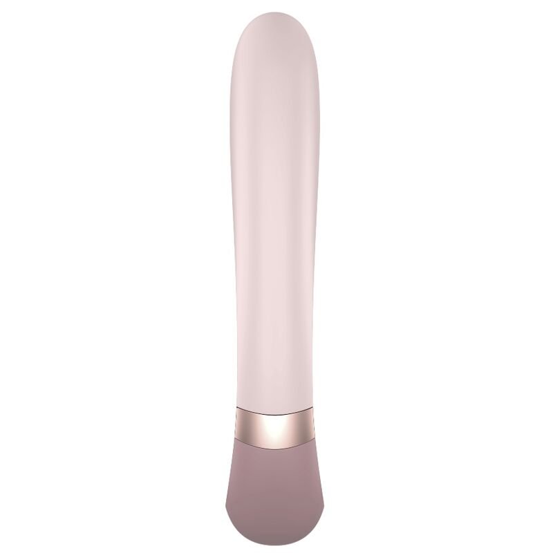 Vibratore Bluetooth Curvo con Calore e App Satisfyer Rosa