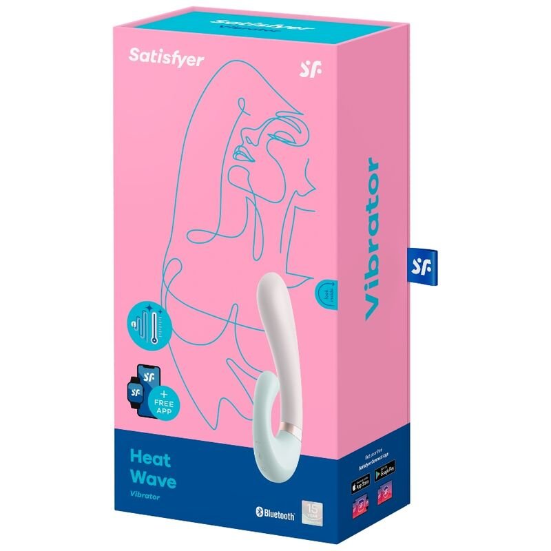 Vibratore Bluetooth con Calore e App, Stimolazione G e Clitoride