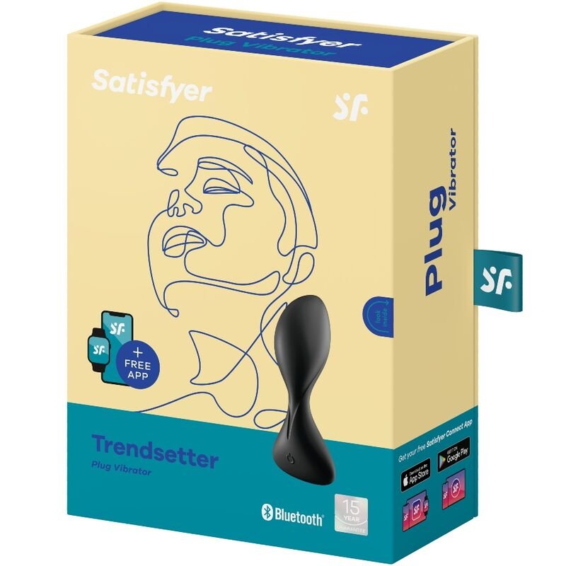 Satisfyer Trendsetter: Vibratore anale con app, vibrazioni potenti e controllo remoto
