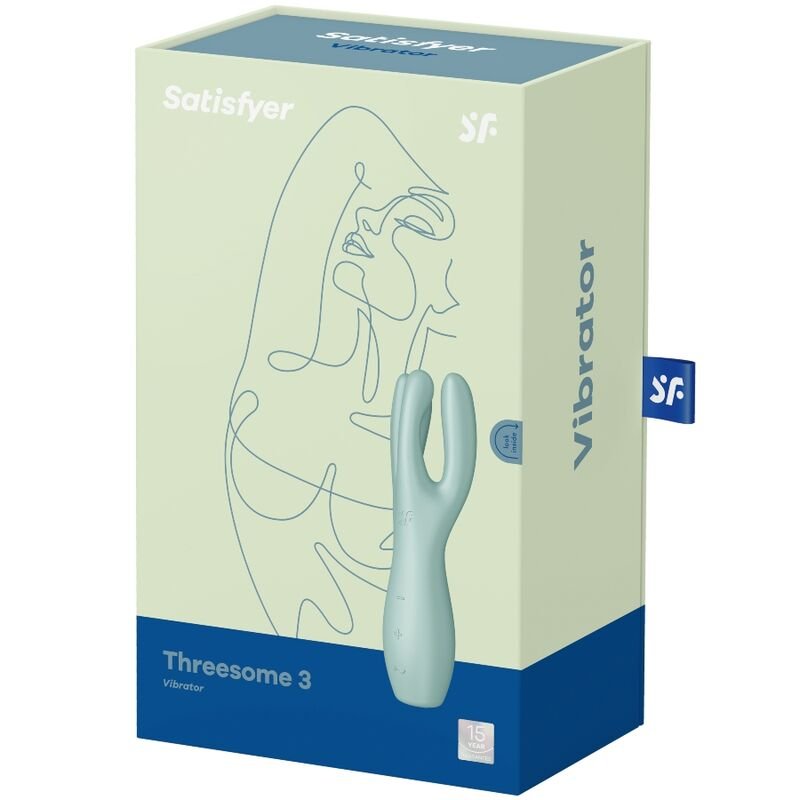 Vibratore Satisfyer Threesome 3, stimolazione potente e versatile