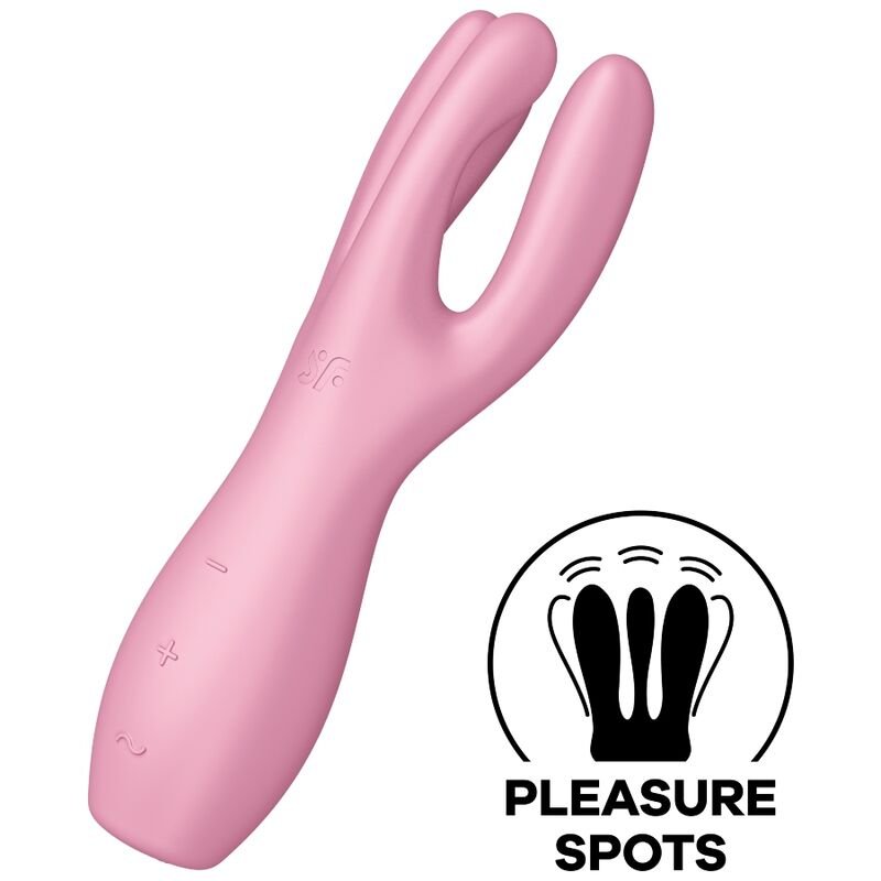 Vibratore Satisfyer Threesome 3 con 3 motori e 12 modalità di vibrazione