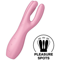Thumbnail for Vibratore Satisfyer Threesome 3 con 3 motori e 12 modalità di vibrazione