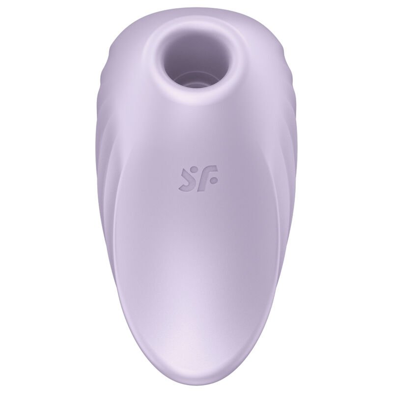 Stimolatore Pearl Diver Viola con Onde d'Aria e Vibrazioni