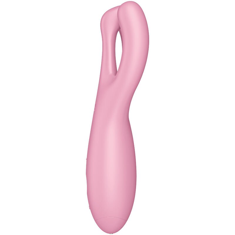 Satisfyer Threesome 4 Vibratore a Tre Braccia, Potente e App Controllo