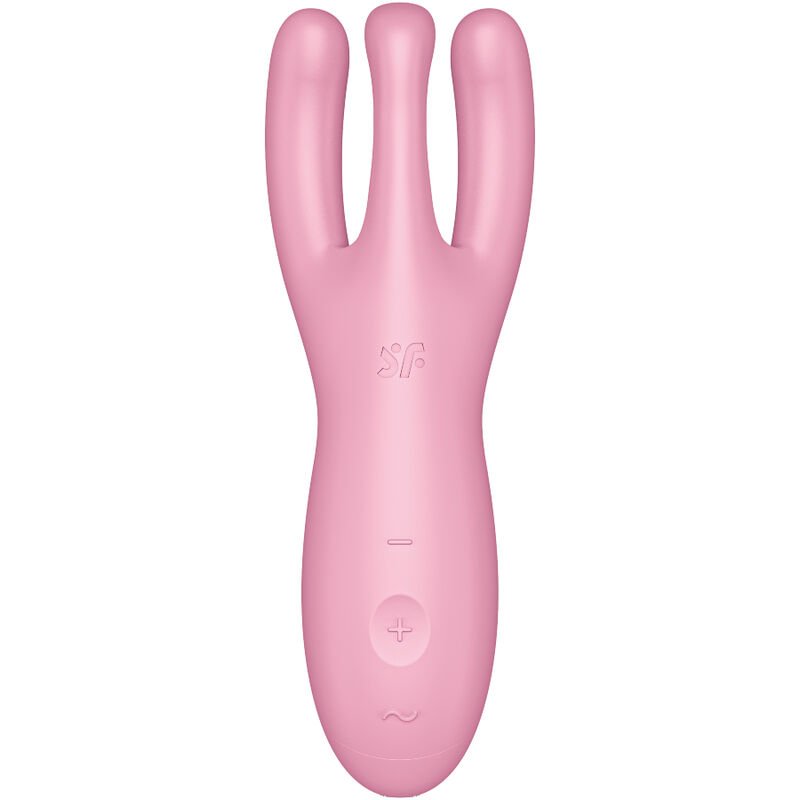 Satisfyer Threesome 4 Vibratore a Tre Braccia, Potente e App Controllo