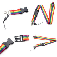 Thumbnail for Cordino LGBT Pride con Bandiera Arcobaleno per Festeggiamenti