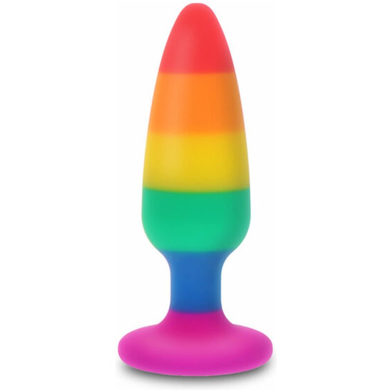 Hunk Plug Arcobaleno Large in Silicone Sicuro – Orgoglio e Stile