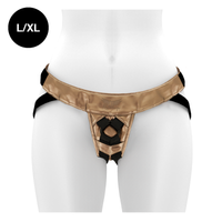 Thumbnail for Imbracatura Mythology Fantasy Gold L/XL – Compatibile con dildo ventosa