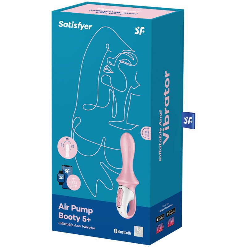 Stimolatore Anale Gonfiabile con App Satisfyer Connect - Intensità Personalizzabile