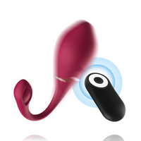 Thumbnail for Uovo Vibrante Ricaricabile con Telecomando – 10 Modalità di Vibrazione