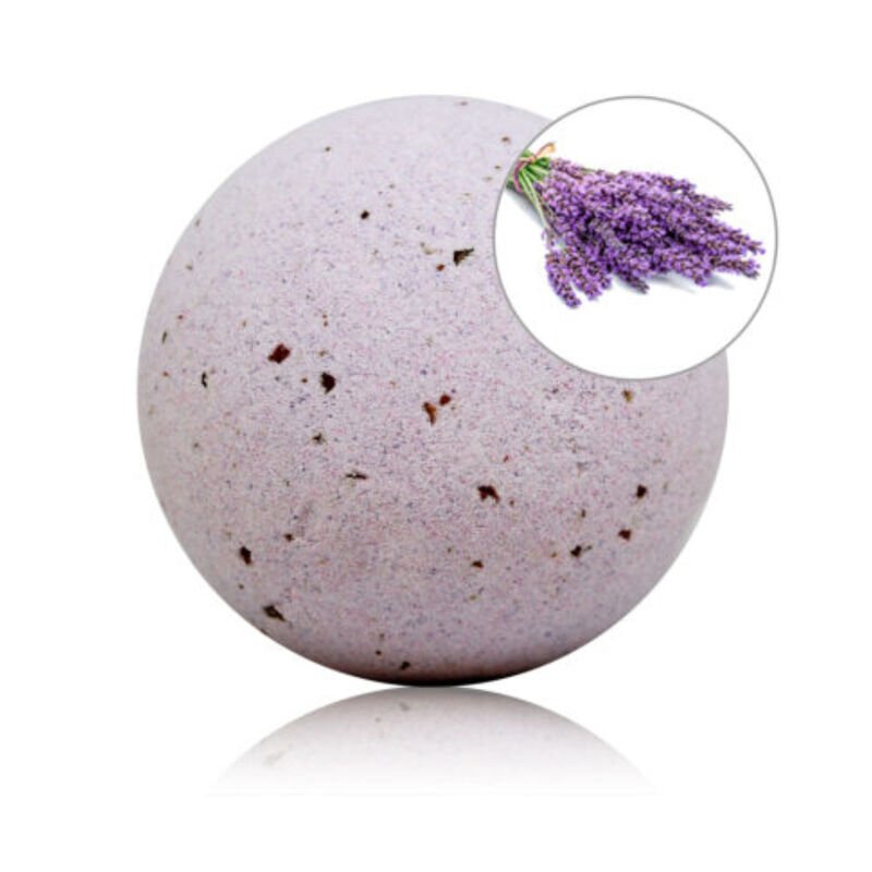 TALOKA Bombe da Bagno alla Lavanda - Relax, Benessere e Aroma Naturale